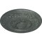 Ekena Millwork Nestor Ceiling Medallion (Fits Canopies up to 5"), 25 7/8"OD x 2 1/4"P, Athenian Green Crackle CM25NEAGC - alternate 2